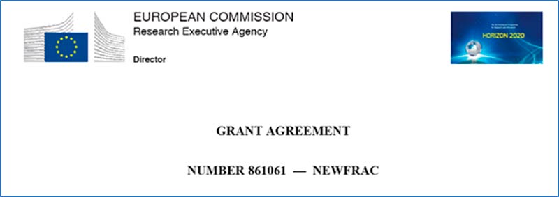 NewFrac Grant Agreement is signed